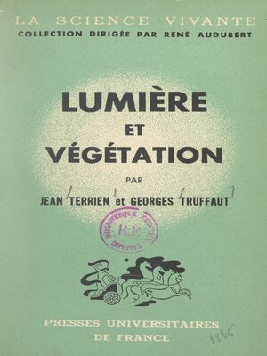 cover image of Lumière et végétation